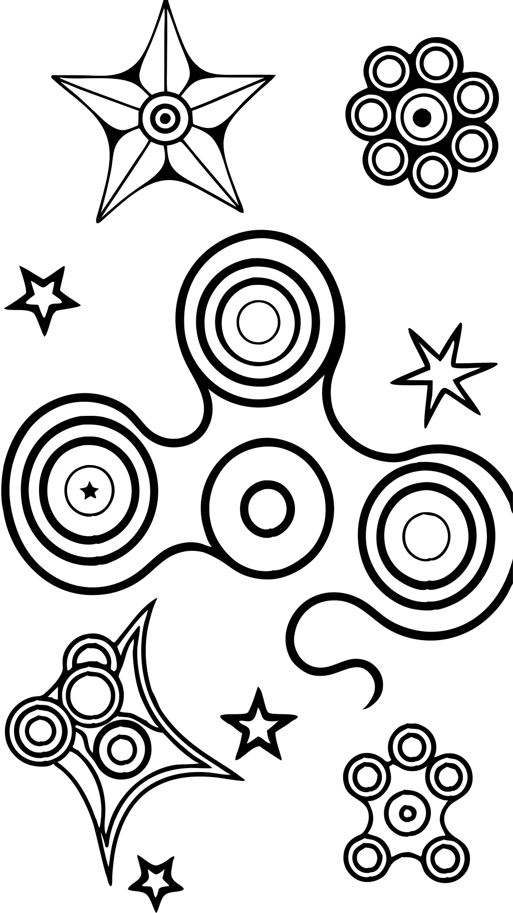 fidget spinner coloring pages